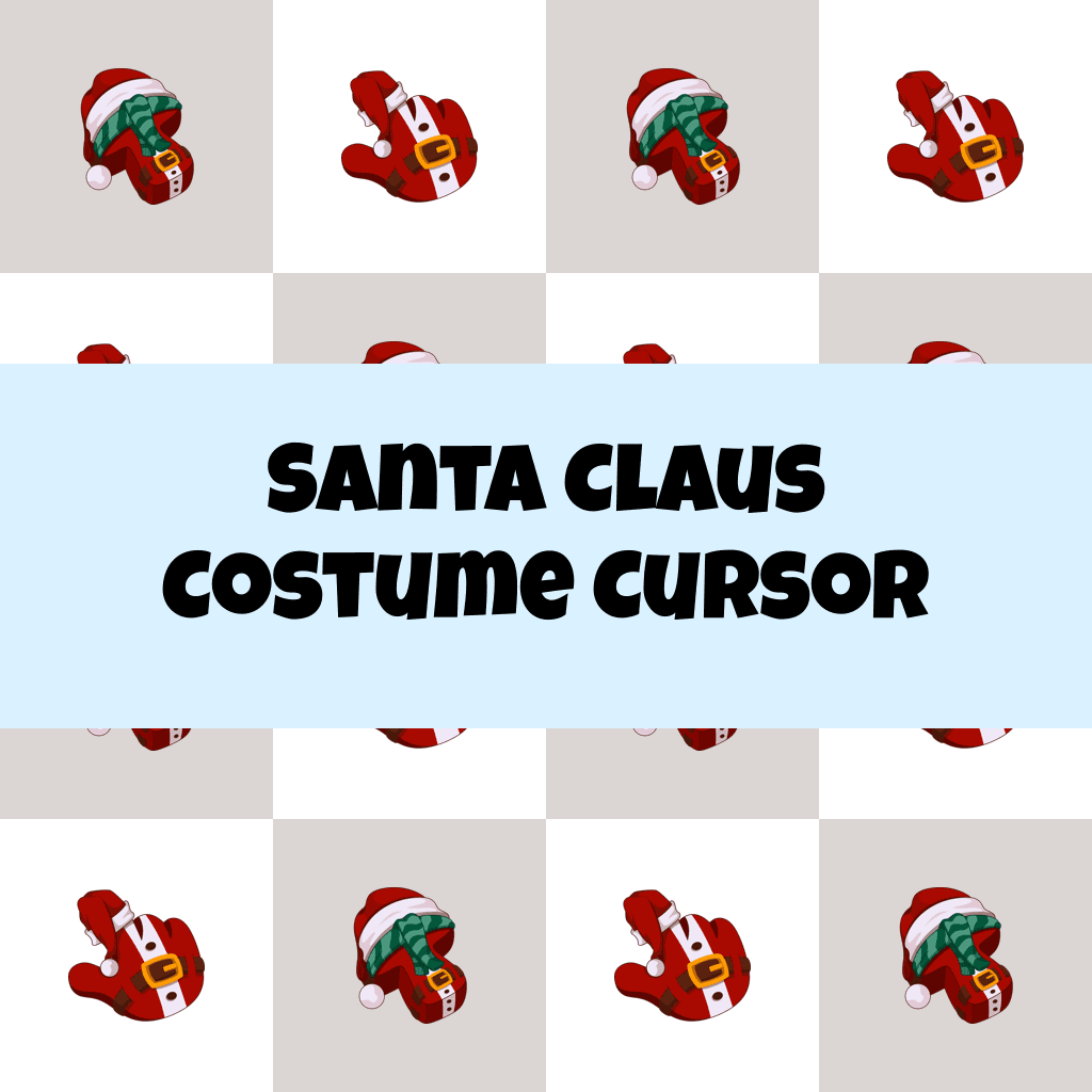 Preview Santa Claus Costume cursor custom cursor pack